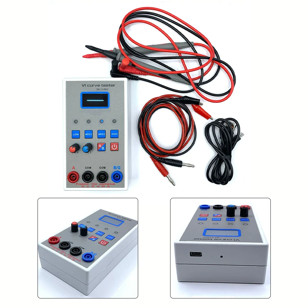 1 Set Of OLED Display 2-channel Handheld VI Curve Tester ASA Circuit Board Online Maintenance Tester Analyzers 60Hz 400Hz 2000Hz
1 Set Of OLED Display 2-channel Handheld VI Curve Tester ASA Circuit Board Online Maintenance Tester Analyzers 60Hz 400Hz 2000Hz