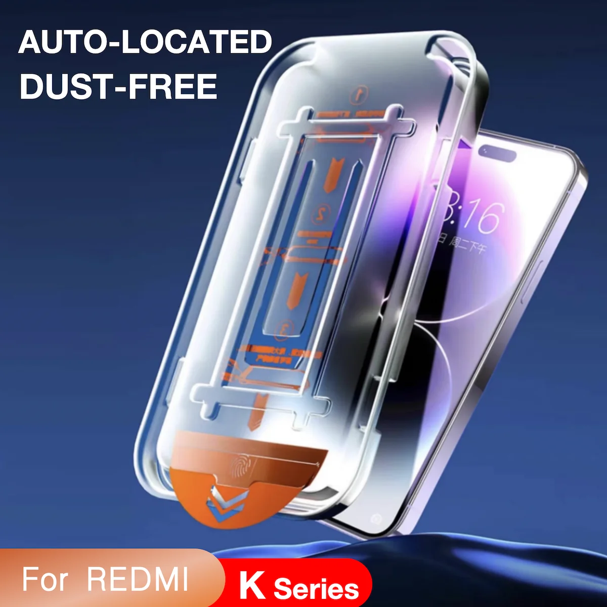 

FOR Redmi K60 K60e Tempered Glass K50 K40 K30 K20 Pro Plus K30i K30s 9 10X Screen Protector Easy Install Auto-Dust Removal Kit