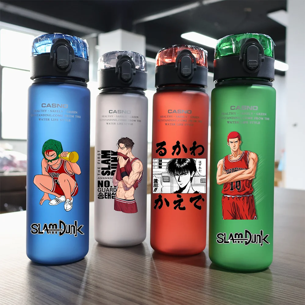 560ml SLAM DUNK Water Bottle Large Capacity Drinking Cup Portable Adult Outdoor Sports Kid Drinking Water Cup Rukawa Kaede
560ml SLAM DUNK Water Bottle Large Capacity Drinking Cup Portable Adult Outdoor Sports Kid Drinking Water Cup Rukawa Kaede