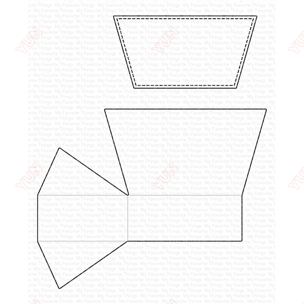 Trapezoid Treat Box Die New Metal Cutting Dies Decoration Scrapbook DIY Paper Card Album Mould Craft Handmade Greeting Cards
Trapezoid Treat Box Die New Metal Cutting Dies Decoration Scrapbook DIY Paper Card Album Mould Craft Handmade Greeting Cards