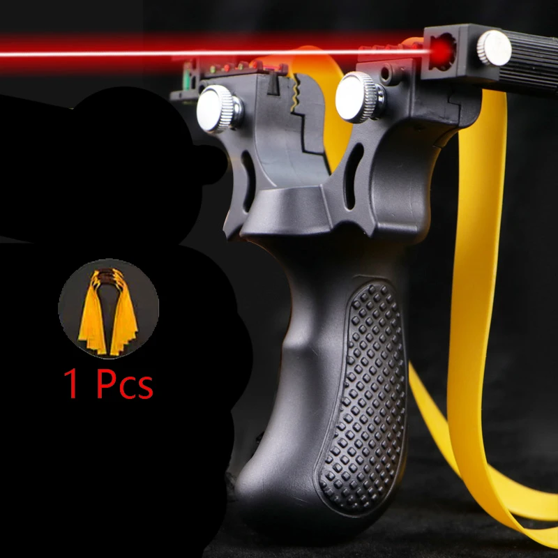 High-power Laser Aiming Slingshot Resin Outdoor Sports Hunting Shooting Catapult Competition Practice Using High Precision Solid
High-power Laser Aiming Slingshot Resin Outdoor Sports Hunting Shooting Catapult Competition Practice Using High Precision Solid