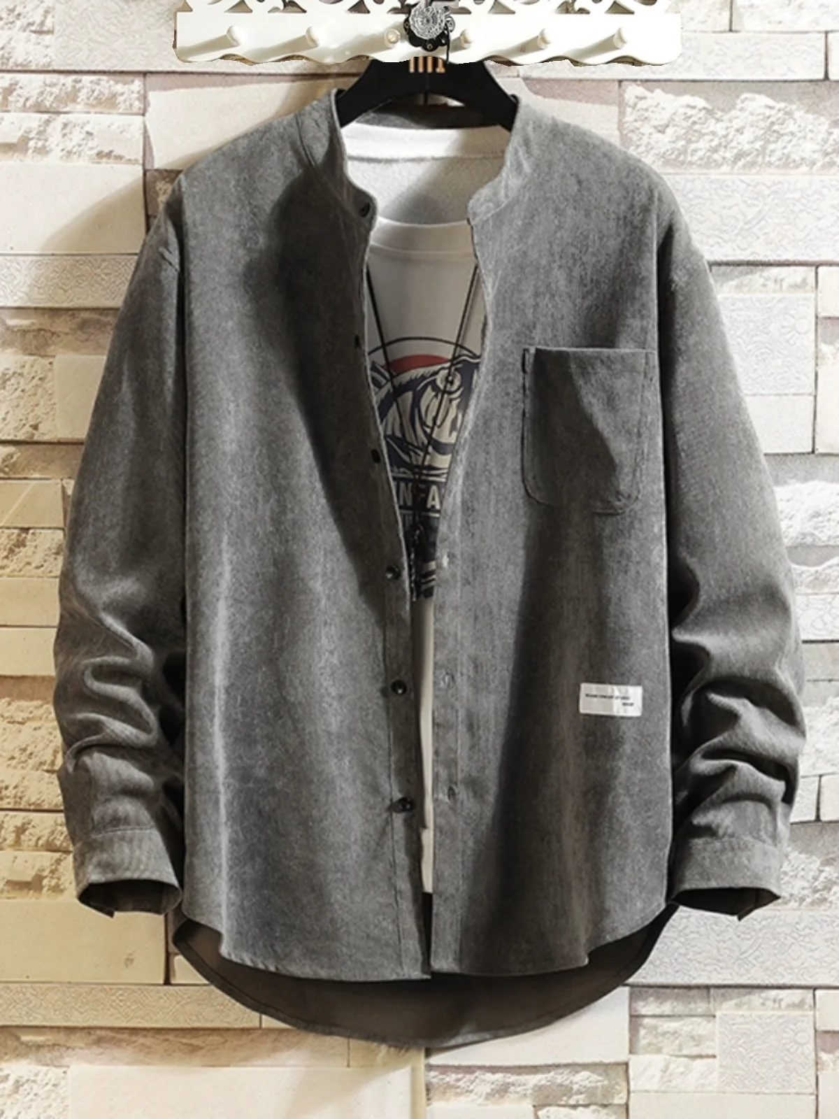 2023 Mens Winter Shirts Fleece Keep Warm Hip Hop High Street Casual Cardigan Long-Sleeved Clothing
2023 Mens Winter Shirts Fleece Keep Warm Hip Hop High Street Casual Cardigan Long-Sleeved Clothing