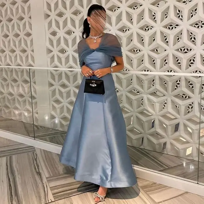 Blue V Neck Elegant Mermaid Evening Dresses Sleeveless Floor Length Prom Dress Saudi Arabia Women's Formal Dress Wedding
Blue V Neck Elegant Mermaid Evening Dresses Sleeveless Floor Length Prom Dress Saudi Arabia Women's Formal Dress Wedding
