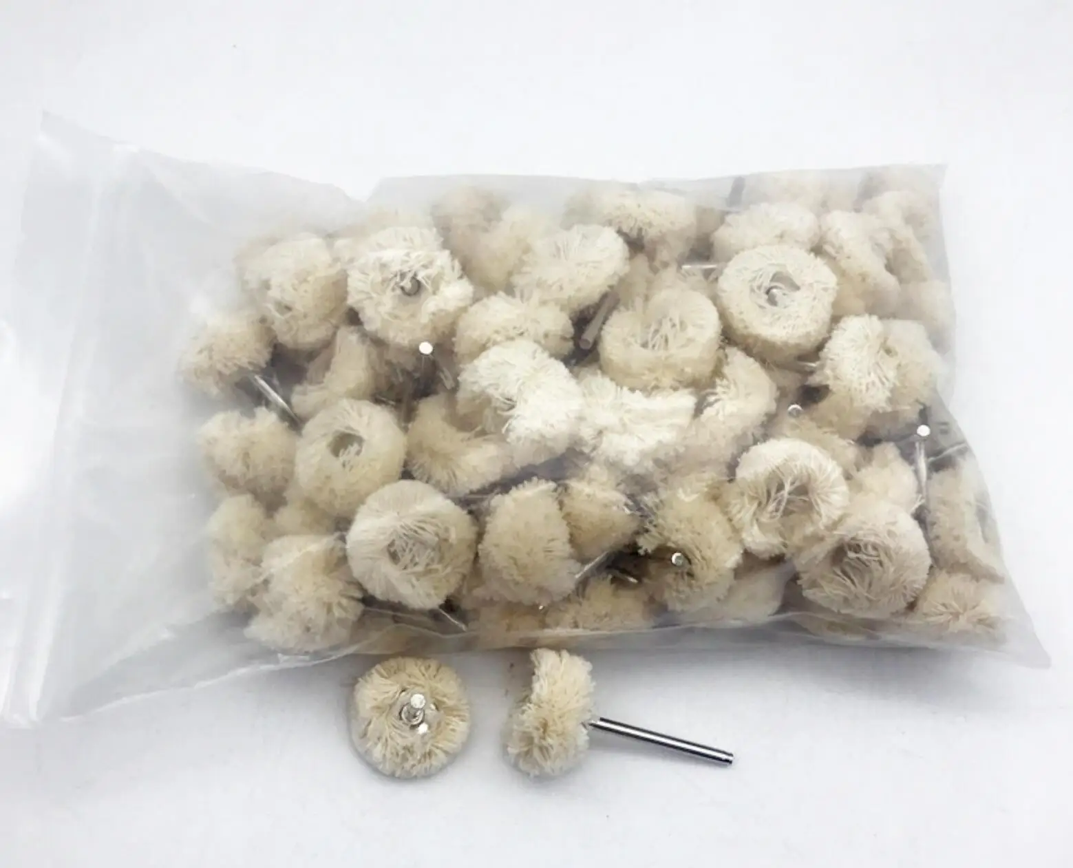 100PCS Cotton Thread Polishing Brush Buffing Wheel for Jewelry Grinding Dremel Rotary Tool
100PCS Cotton Thread Polishing Brush Buffing Wheel for Jewelry Grinding Dremel Rotary Tool