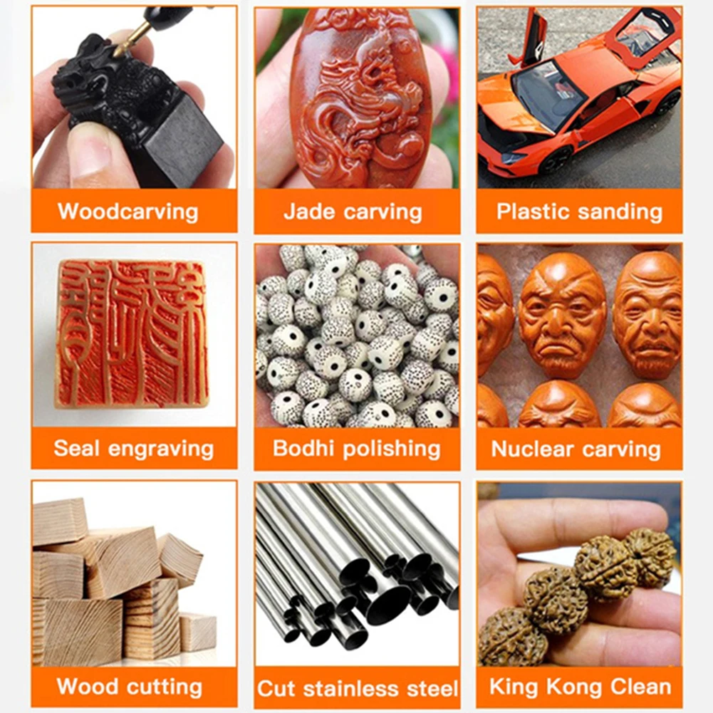 Abrasive Head Grinding Head Grinding Head Power Tools 40pcs Abrasive Tools Carbon Brush Rotary Tool Accessories High-quality
Abrasive Head Grinding Head Grinding Head Power Tools 40pcs Abrasive Tools Carbon Brush Rotary Tool Accessories High-quality