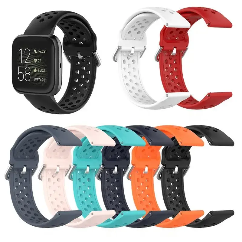 

Soft Silicone Strap For Fitbit Versa 1 2 Watch Band Replacement Watchband Wristband For Fitbit Versa Lite/blaze Smartwatch