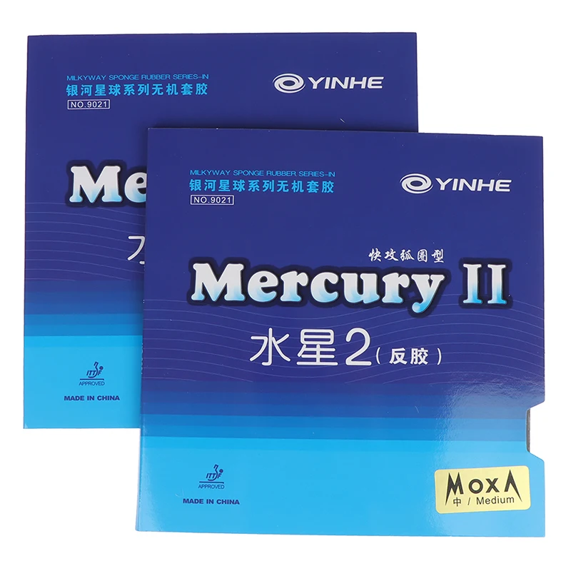 YINHE Mercury II / MERCURY 2 Table Tennis Rubber Galaxy Pips-In Original YINHE Ping Pong Rubber
YINHE Mercury II / MERCURY 2 Table Tennis Rubber Galaxy Pips-In Original YINHE Ping Pong Rubber