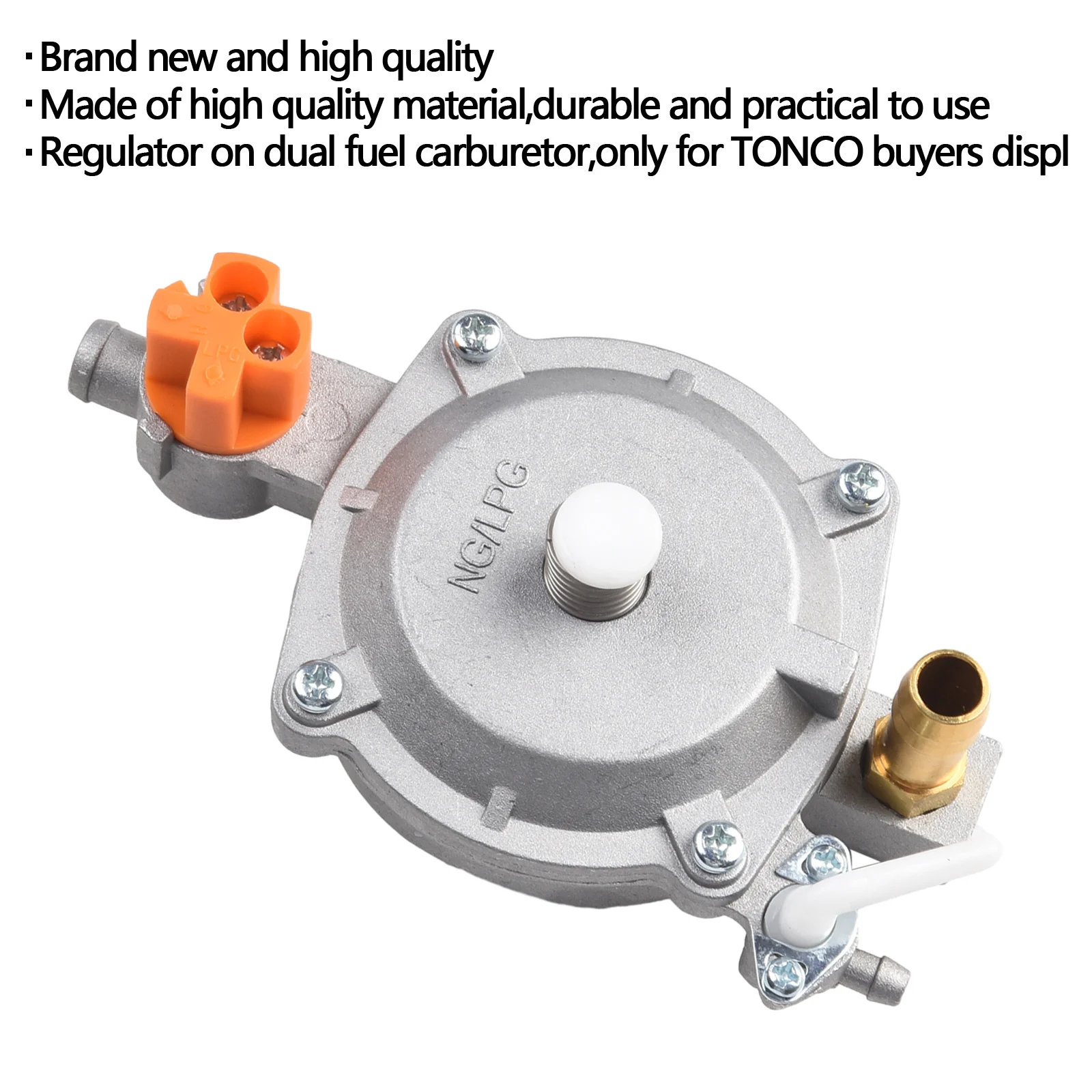 1pcs Regulator On Dual Fuel Carburetor Replacement Parts For TONCO String Trimmer Garden 1pcs Regulator On Dual Fuel Carburetor
1pcs Regulator On Dual Fuel Carburetor Replacement Parts For TONCO String Trimmer Garden 1pcs Regulator On Dual Fuel Carburetor