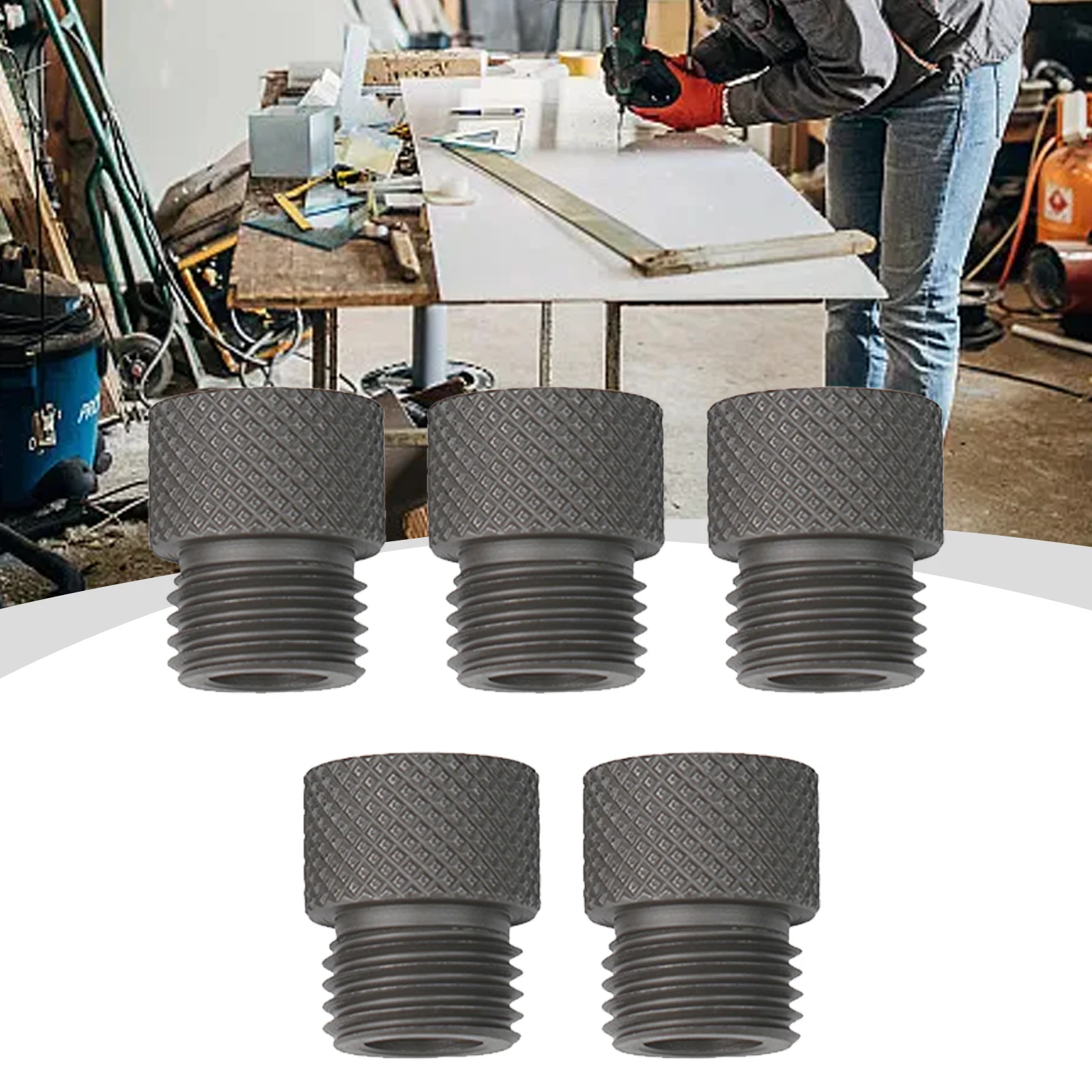 3-10mm Drill Sleeve Bushing Dowelling Jig Wood Drilling Guide Three-in-One Locator M14 Thread Carbon Stee Prevents Drifting
3-10mm Drill Sleeve Bushing Dowelling Jig Wood Drilling Guide Three-in-One Locator M14 Thread Carbon Stee Prevents Drifting