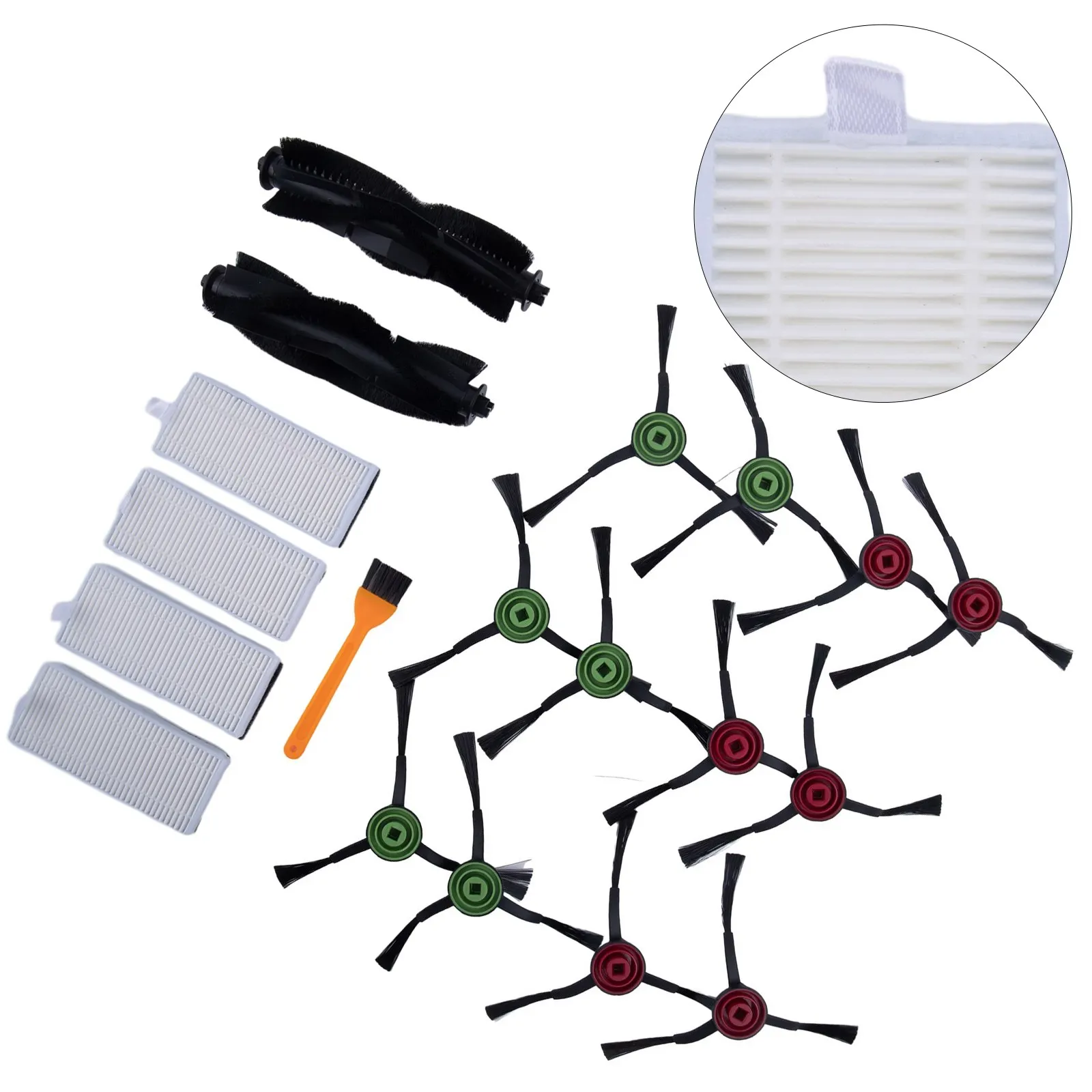Side Brushes+Roll Brush+Filters Kit For Lubluelu SG60 SL60D Robot Vacuum Cleaner Home Cleaning Replacement Accessories
Side Brushes+Roll Brush+Filters Kit For Lubluelu SG60 SL60D Robot Vacuum Cleaner Home Cleaning Replacement Accessories