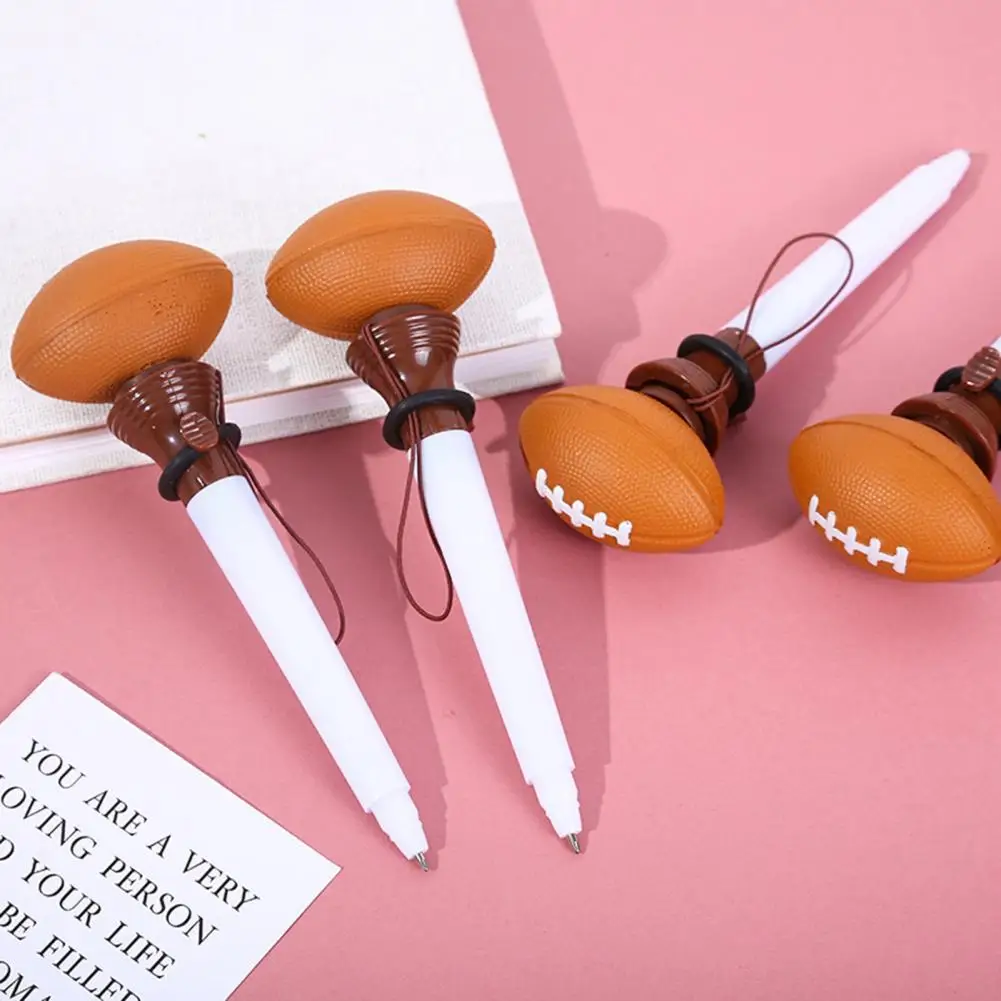 Novelty Pen Writing Pen Durable Plastic Shell Sport Funny Pen Hoop Ballpoint Pen Smooth Writing Football Themed Rugby for Sports
Novelty Pen Writing Pen Durable Plastic Shell Sport Funny Pen Hoop Ballpoint Pen Smooth Writing Football Themed Rugby for Sports
