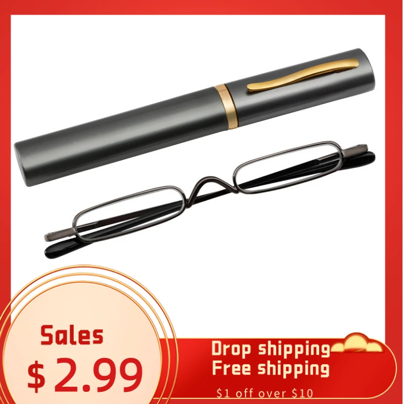 Mini Folding Reading Glasses Pen Clip Case Presbyopic Glasses Golden Magnifier Eyewear Small Reading Glasses Foldable Portable
Mini Folding Reading Glasses Pen Clip Case Presbyopic Glasses Golden Magnifier Eyewear Small Reading Glasses Foldable Portable