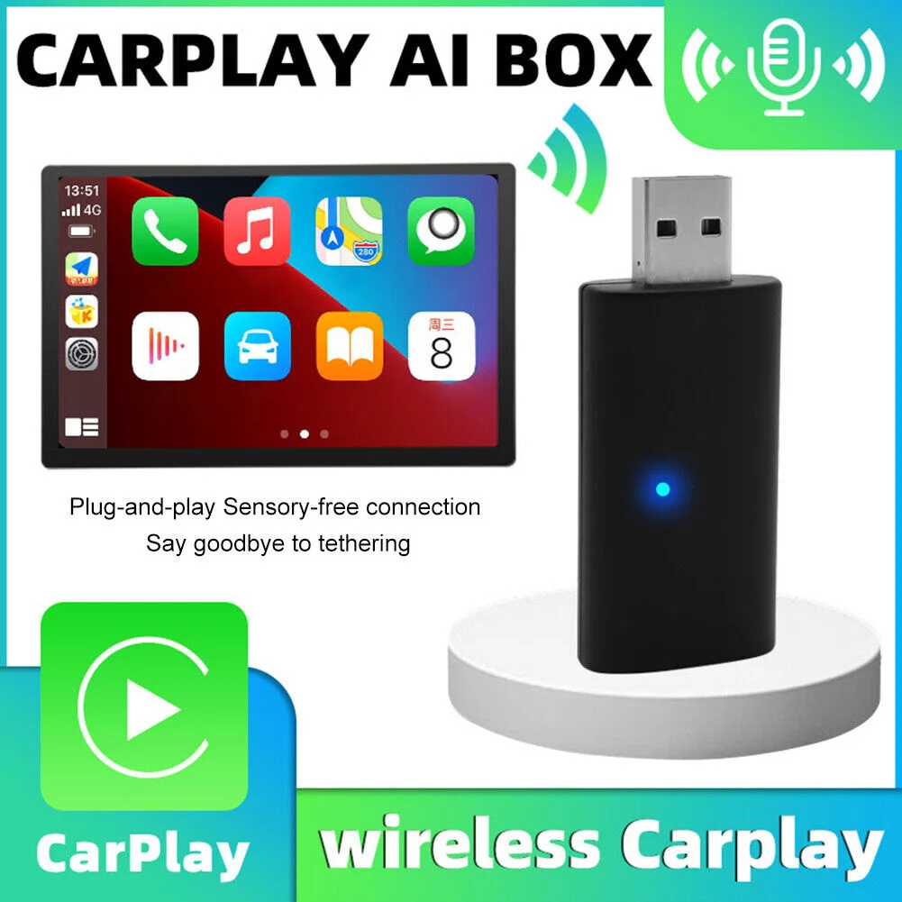 For Carplay Wireless Adapter 5Ghz Wireless CarPlay Adapter Dongle Mobile Phone Bluetooth-compatible And WIFI
For Carplay Wireless Adapter 5Ghz Wireless CarPlay Adapter Dongle Mobile Phone Bluetooth-compatible And WIFI