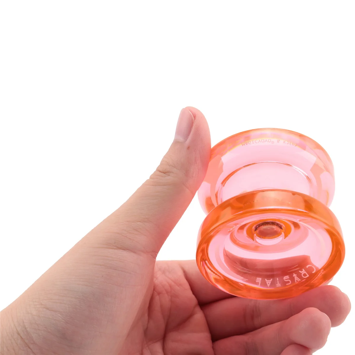 MAGICYOYO K2 Plus Crystal Responsive Yoyo,Dual Purpose Yo-Yo with Replacement Unresponsive Bearing for Intermediate,Orange
MAGICYOYO K2 Plus Crystal Responsive Yoyo,Dual Purpose Yo-Yo with Replacement Unresponsive Bearing for Intermediate,Orange