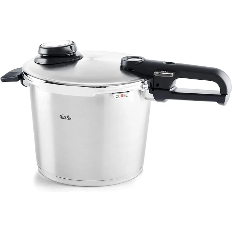 Fissler Vitavit Premium Pressure Cooker with Steamer Insert - Premium German Construction - Built to Last for Decades - Cookers
Fissler Vitavit Premium Pressure Cooker with Steamer Insert - Premium German Construction - Built to Last for Decades - Cookers