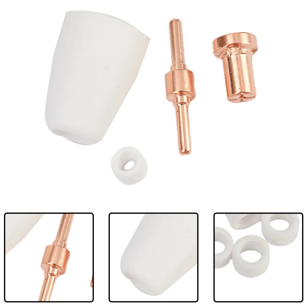 Cutting Torch Plasma Consumables For PT-31 Plasma Nozzles Welding Accessories 65pcs Ceramic Protective
Cutting Torch Plasma Consumables For PT-31 Plasma Nozzles Welding Accessories 65pcs Ceramic Protective