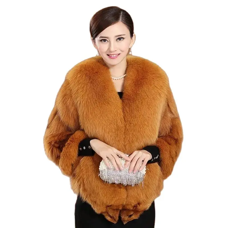 FoxHair Fur Coat Women's 2023 Haining New Double-headed Genuine Fur Mid-length Slim V-neck Temperament Warm Women
FoxHair Fur Coat Women's 2023 Haining New Double-headed Genuine Fur Mid-length Slim V-neck Temperament Warm Women