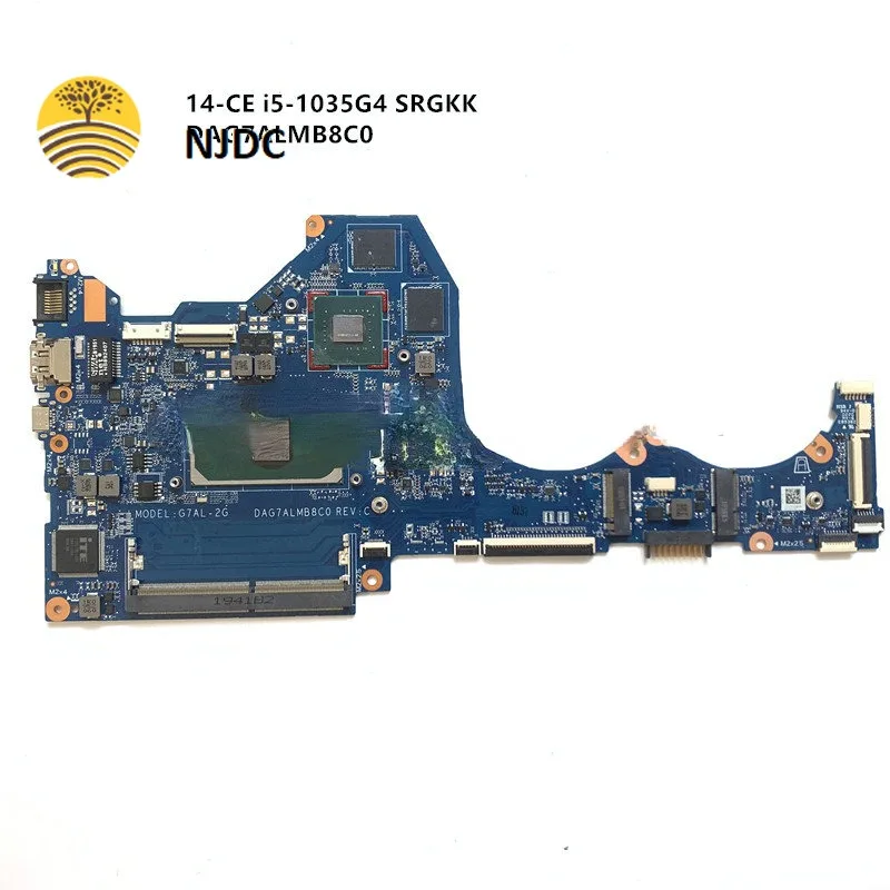 For Pavilion 14-CE Laptop Motherboard L67078-601 DAG7ALMB8C0 G7AL-2G L67078-001 with SRJKL I5-1035G1 MX250 2GB
For Pavilion 14-CE Laptop Motherboard L67078-601 DAG7ALMB8C0 G7AL-2G L67078-001 with SRJKL I5-1035G1 MX250 2GB