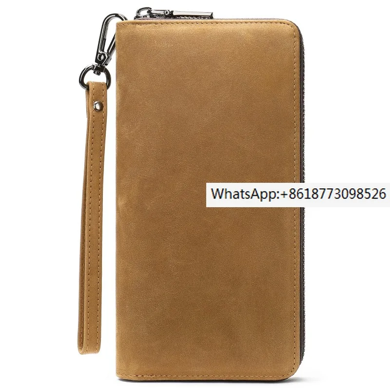 New Men's Genuine Leather Wallet Top Layer Cowhide Men's Handheld Bag Multifunctional Retro Wallet Long Wallet Wholesale
New Men's Genuine Leather Wallet Top Layer Cowhide Men's Handheld Bag Multifunctional Retro Wallet Long Wallet Wholesale