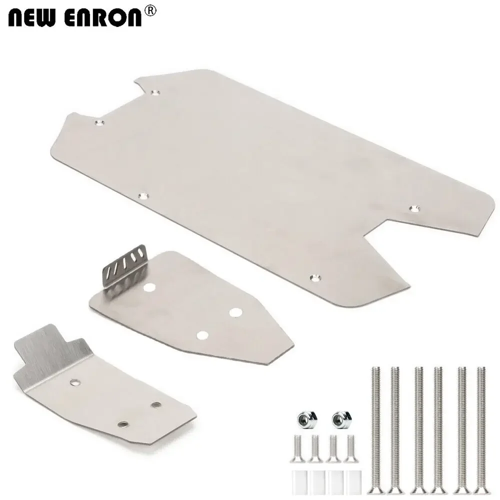 

NEW ENRON Stainless Steel Chassis Armor Skid Plate Guard for 1:10th scale regular Arrma 3S SENTON 1/10