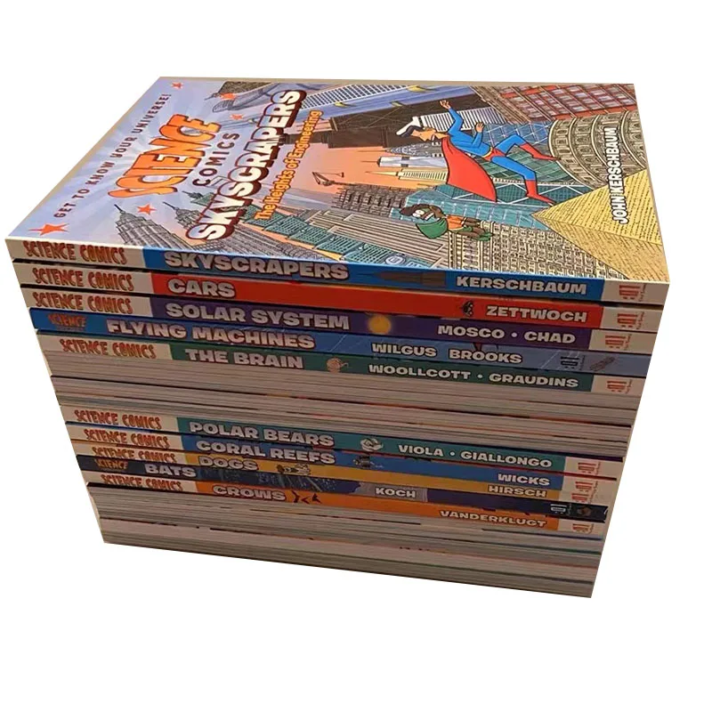 25 Books/Set English Science Comics Plants Animals Enlightenment Primary School Children Storybook Picture Novel
25 Books/Set English Science Comics Plants Animals Enlightenment Primary School Children Storybook Picture Novel
