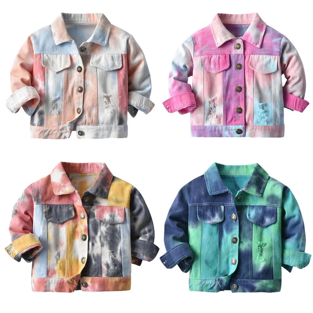 Spring Fall Boys and girls Casual All-match Denim Jackets 1-8 Years Kids Turn-down Collar Long Sleeve Coat Children Loose Tops
Spring Fall Boys and girls Casual All-match Denim Jackets 1-8 Years Kids Turn-down Collar Long Sleeve Coat Children Loose Tops