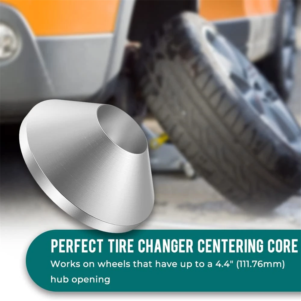 Large Manual Tire Changer Centering Cone Billet Aluminum Upgrade Wheel Balancer Hold Down Cone for 1.67" Diameter Center Post
Large Manual Tire Changer Centering Cone Billet Aluminum Upgrade Wheel Balancer Hold Down Cone for 1.67" Diameter Center Post