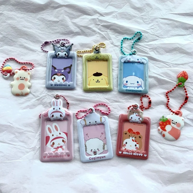 ins Kawaii Melody Kuromi Photocard Holder Keychain Mini 1inch Kpop Idol Clear Photo Sleeve Student Bag Key Chain Decor
ins Kawaii Melody Kuromi Photocard Holder Keychain Mini 1inch Kpop Idol Clear Photo Sleeve Student Bag Key Chain Decor