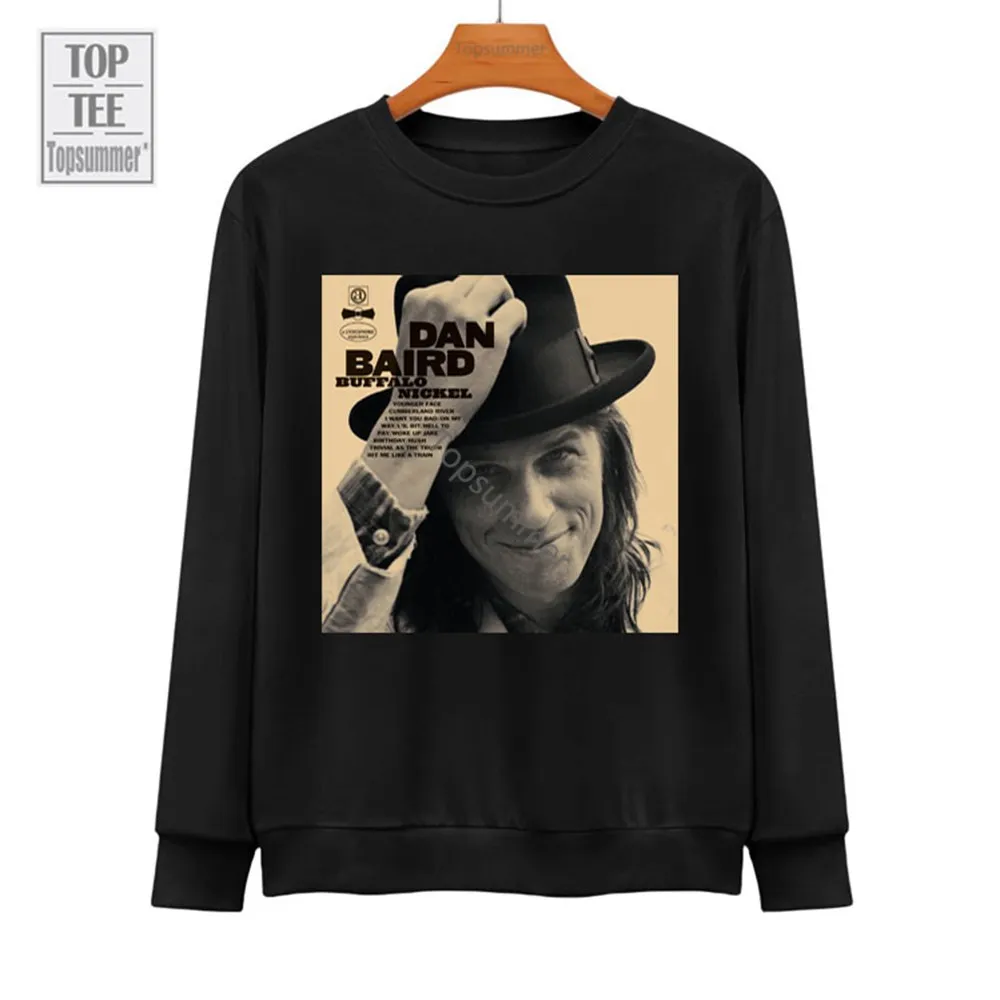 

Buffalo Nickel Album Sweatshirt Dan Baird Tour Hoodies Female Pop Harajuku Cotton Hoodie