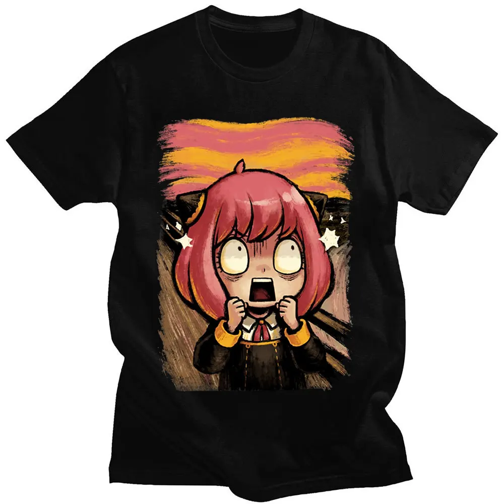 Summer Women T-shirt Anya Print Tshirt Anime Graphic Short Sleeve Tops Funny Kawaii Clothes Cute Harajuku T Shirt Girls Y2k Tees
Summer Women T-shirt Anya Print Tshirt Anime Graphic Short Sleeve Tops Funny Kawaii Clothes Cute Harajuku T Shirt Girls Y2k Tees