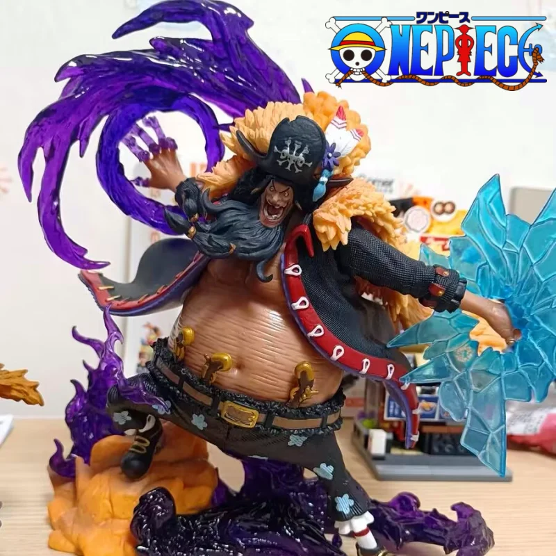 

35cm Genuine One Piece Figure Marshall D Teach Figure Blackbeard Pirates Figurine Model Collection Ornament Toys Birthday Gift