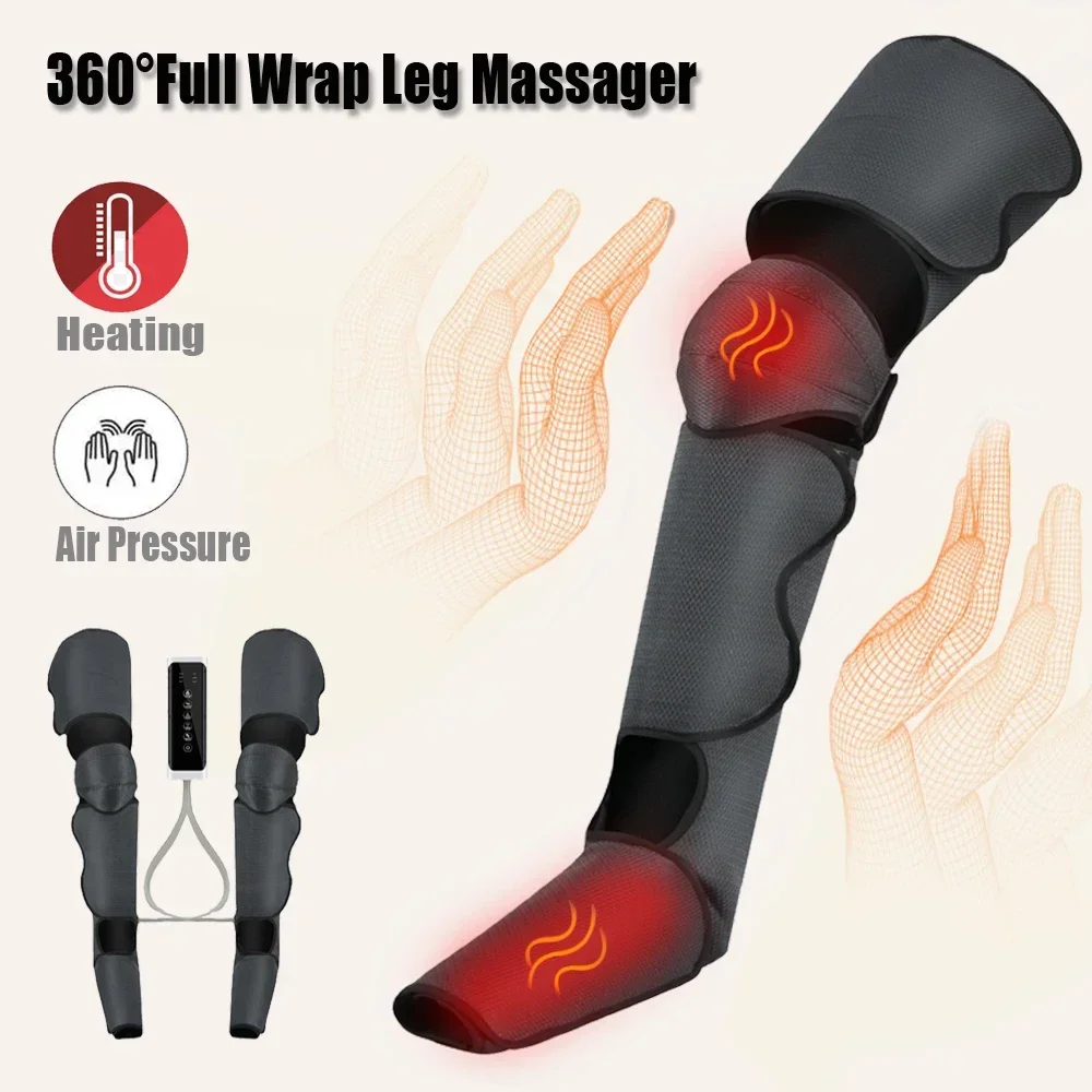 Full Wrap Foot Air Pressure Massager Varicose Veins Physiotherapy Leg Massger Heating Circulation Calf Foot Thigh Massage Boots
Full Wrap Foot Air Pressure Massager Varicose Veins Physiotherapy Leg Massger Heating Circulation Calf Foot Thigh Massage Boots