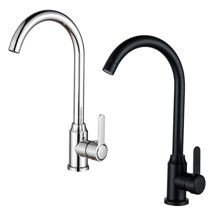 Stainless steel bearing ball rotation of cold and hot faucet of kitchen vegetable basin
Stainless steel bearing ball rotation of cold and hot faucet of kitchen vegetable basin