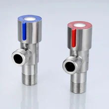Recableght Faucet Valve Toilet Sink Stainless Steel Angle Valve Cold Hot Water Stop Durable Bathroom Basin
Recableght Faucet Valve Toilet Sink Stainless Steel Angle Valve Cold Hot Water Stop Durable Bathroom Basin