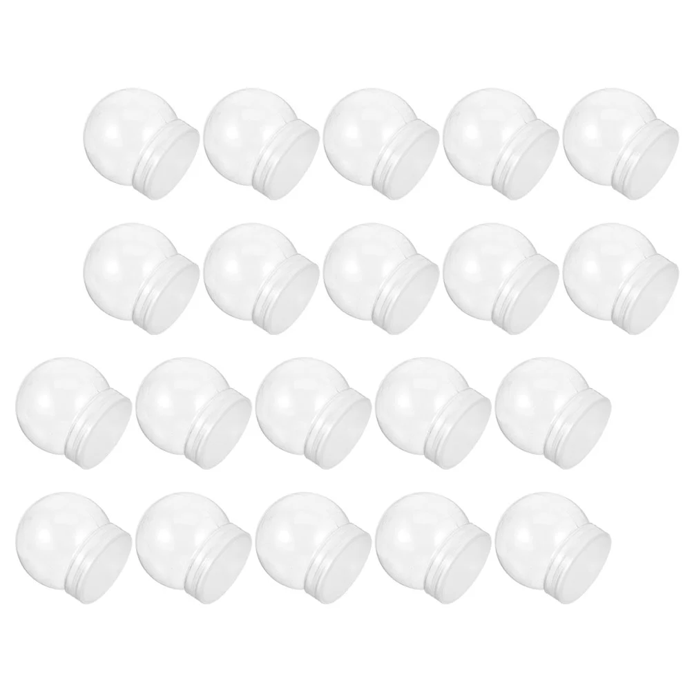 Clear Water Globes with Screw Off Caps Empty Snow Globe Making Props Plastic Water Globes Christmas Party Display Favor
Clear Water Globes with Screw Off Caps Empty Snow Globe Making Props Plastic Water Globes Christmas Party Display Favor
