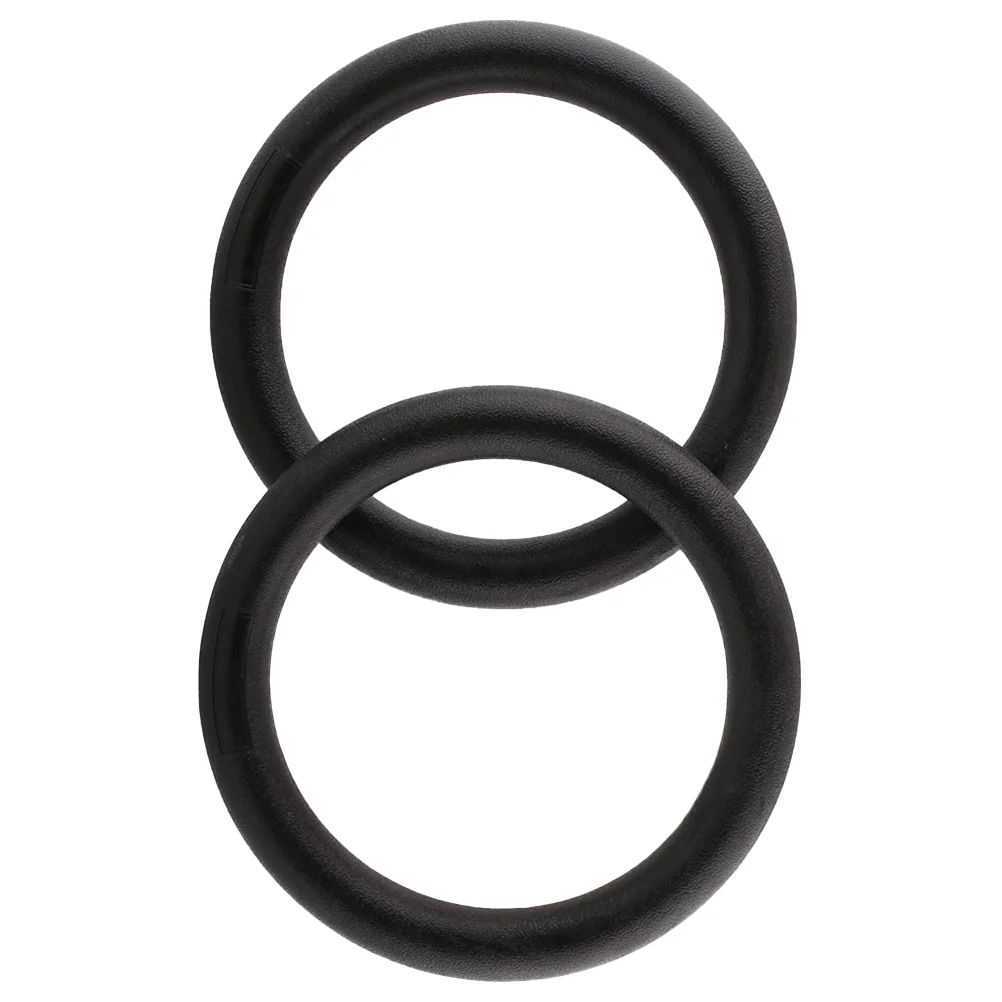 2PCS Replacement Fitness Rings Plastic Gymnastic Ring for Strength Bodyweight Training Cross-Training Workouts (Black)
2PCS Replacement Fitness Rings Plastic Gymnastic Ring for Strength Bodyweight Training Cross-Training Workouts (Black)