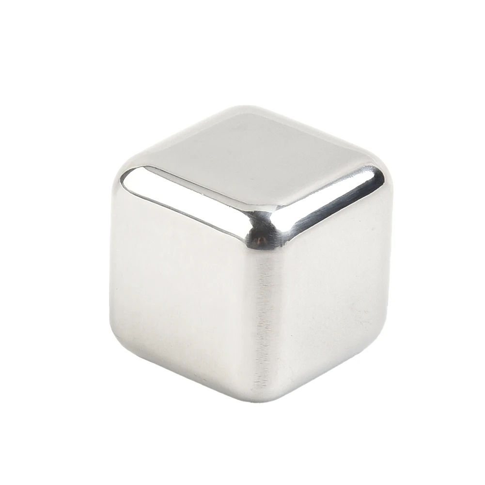 Cube Steel Ice Cube Food-grade Never Dilute (304) Stainless Steel 2.7x2.7x2.7cm 29g Brand New For Whiskey Wine
Cube Steel Ice Cube Food-grade Never Dilute (304) Stainless Steel 2.7x2.7x2.7cm 29g Brand New For Whiskey Wine