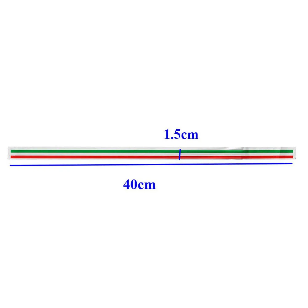 Attractive Decoration Fashion High Temperature Car Sticker 40*1.5cm Flag Decal Graphic New PVC Red&White&Green
Attractive Decoration Fashion High Temperature Car Sticker 40*1.5cm Flag Decal Graphic New PVC Red&White&Green