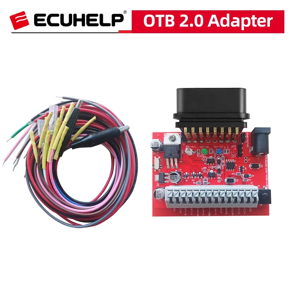 

2024 New OTB 2.0 Adapter (OBD on Bench Adapter) for KT200 KT200II ECU TCU Programmer Tagflash Programmer Tool