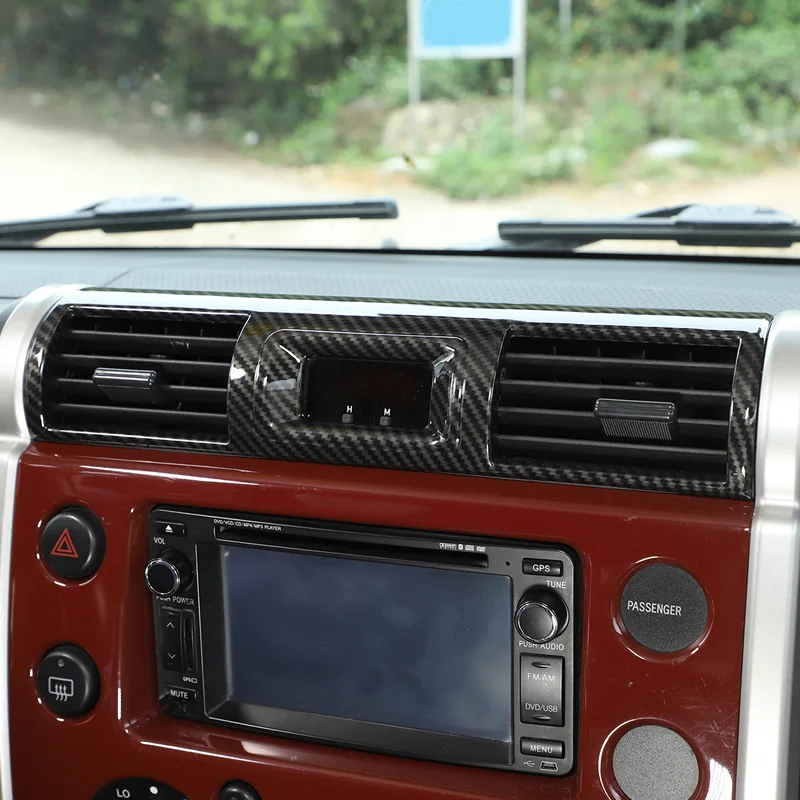 Center Control Air Outlet Frame Style Red/Carbon fiber pattern Set Car Interior For 07-21Toyota FJ Cruiser accessories
Center Control Air Outlet Frame Style Red/Carbon fiber pattern Set Car Interior For 07-21Toyota FJ Cruiser accessories