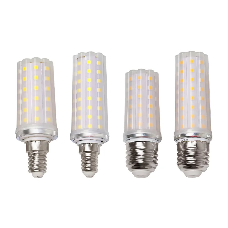 

E27 E14 ED Corn Light 12w 18w LED Bulb Shadowless Bulb Household Pendant Lamp 3000k 4000k 6000k Three-color Changed 220v