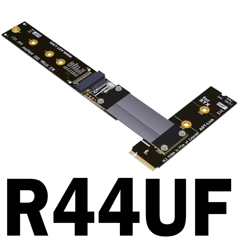 Полная скорость M.2 NVMe SSD удлинитель Кабель для nvme M-Key STX переходник Поворот 90 градусов левый правый угол
Полная скорость M.2 NVMe SSD удлинитель Кабель для nvme M-Key STX переходник Поворот 90 градусов левый правый угол