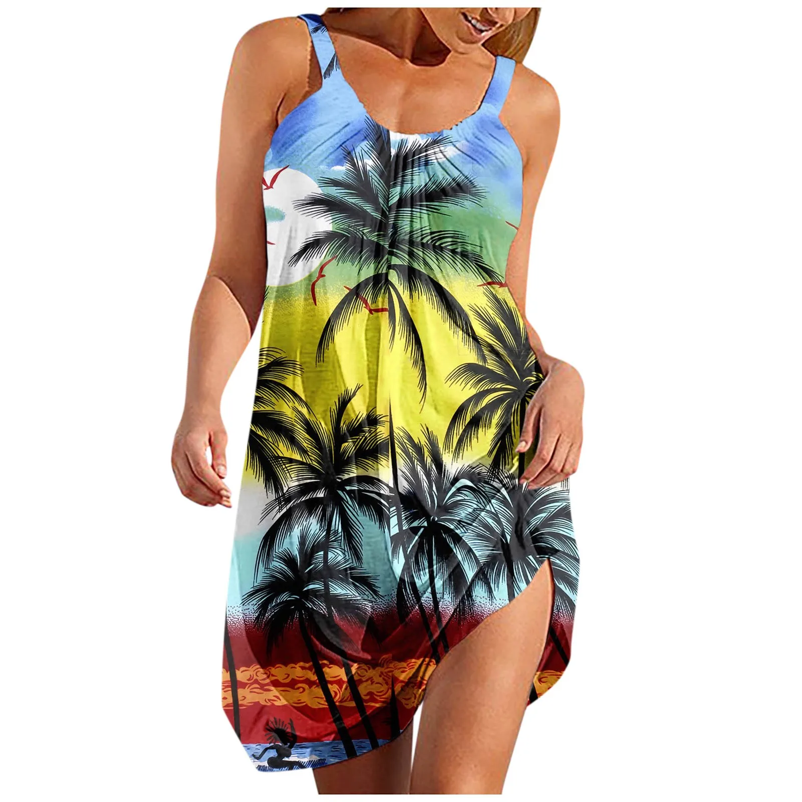 2023 Summer Dress Women Elegant Party Sexy Dress Beach Printed Strapless Camisole Sleeveless Sling Dresses Vestido Free Shipping
2023 Summer Dress Women Elegant Party Sexy Dress Beach Printed Strapless Camisole Sleeveless Sling Dresses Vestido Free Shipping