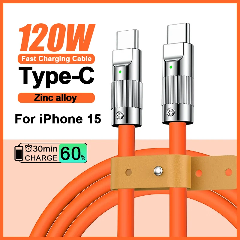PD 120W Fast Charging For iPhone 15 Pro Max 14 Samsung Xiaomi USB C Liquid Silicone Cable USB Type-C Charger Lightning Data Wire
PD 120W Fast Charging For iPhone 15 Pro Max 14 Samsung Xiaomi USB C Liquid Silicone Cable USB Type-C Charger Lightning Data Wire