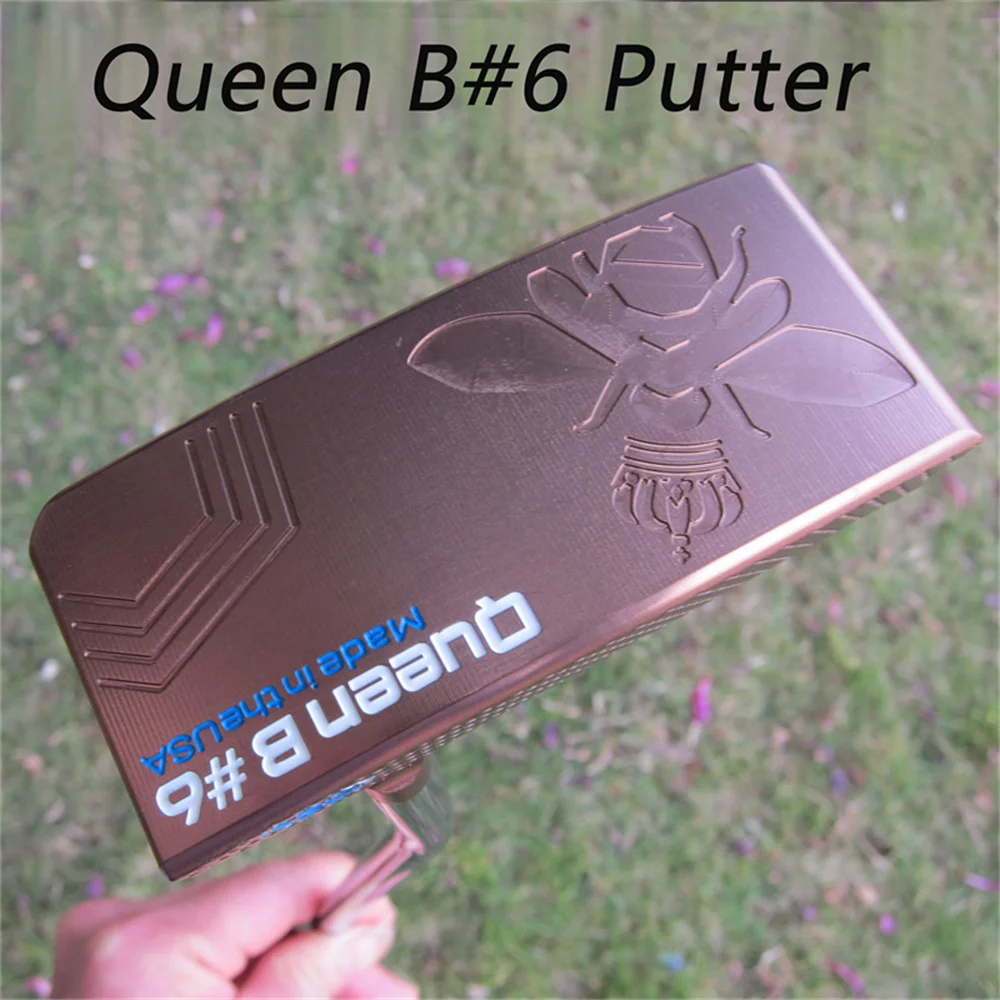 

2023 New Golf Putter Bettini Que B#6 gold/black Putter 32/33/34/35/36 inch With Headcover Golf Clubs Top Quality