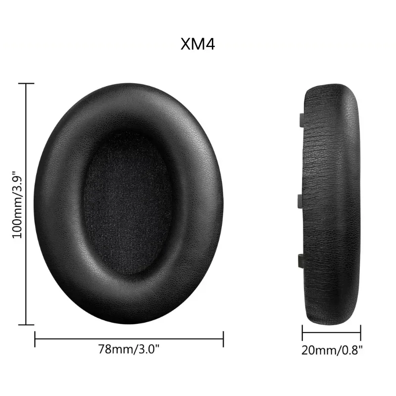 Replacement Ear Pads Memory Foam Ear Pads Headphone Leather Case for Sony WH-1000XM4 WH-1000XM5 WH-1000XM3 WH-1000XM2 Headphones Replacement Ear Pads Memory Foam Ear Pads Headphone Leather Case for Sony WH-1000XM4 WH-1000XM5 WH-1000XM3 WH-1000XM2 Headphones