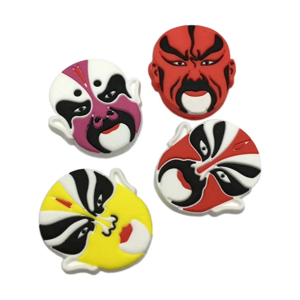 Chinese Style Tennis Shockproof Absorber Peking Opera Mask Silicone Tennis Racket Vibration Dampeners Shock Absorption
Chinese Style Tennis Shockproof Absorber Peking Opera Mask Silicone Tennis Racket Vibration Dampeners Shock Absorption
