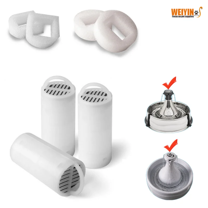 Pet Water Drinking Fountain Replacement filter Compatible with Drinkwell 360 Fountain Cat Water Fountain Filters 12pcs
Pet Water Drinking Fountain Replacement filter Compatible with Drinkwell 360 Fountain Cat Water Fountain Filters 12pcs