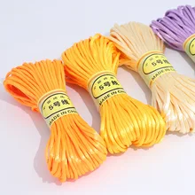 20cmX5pcs5th Korea line small tied 20m handmade diy braided rope Chinese knot line Birthday red rope bracelet wire 
20cmX5pcs5th Korea line small tied 20m handmade diy braided rope Chinese knot line Birthday red rope bracelet wire