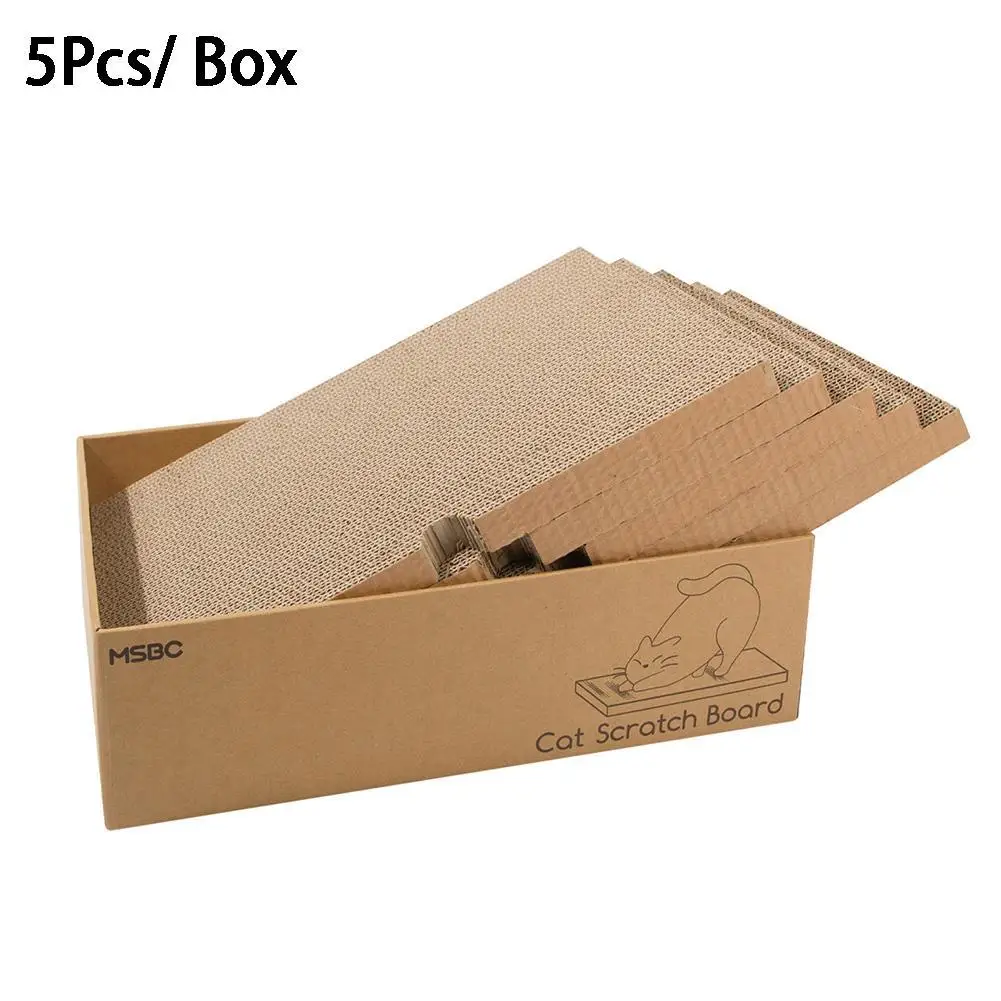 5pcs/box Cat Claw Board Cat Litter Corrugated Cat Claw Board Of Pet Supplies Large Indoor Scratch Pads Cats Kittens Furniture
5pcs/box Cat Claw Board Cat Litter Corrugated Cat Claw Board Of Pet Supplies Large Indoor Scratch Pads Cats Kittens Furniture
